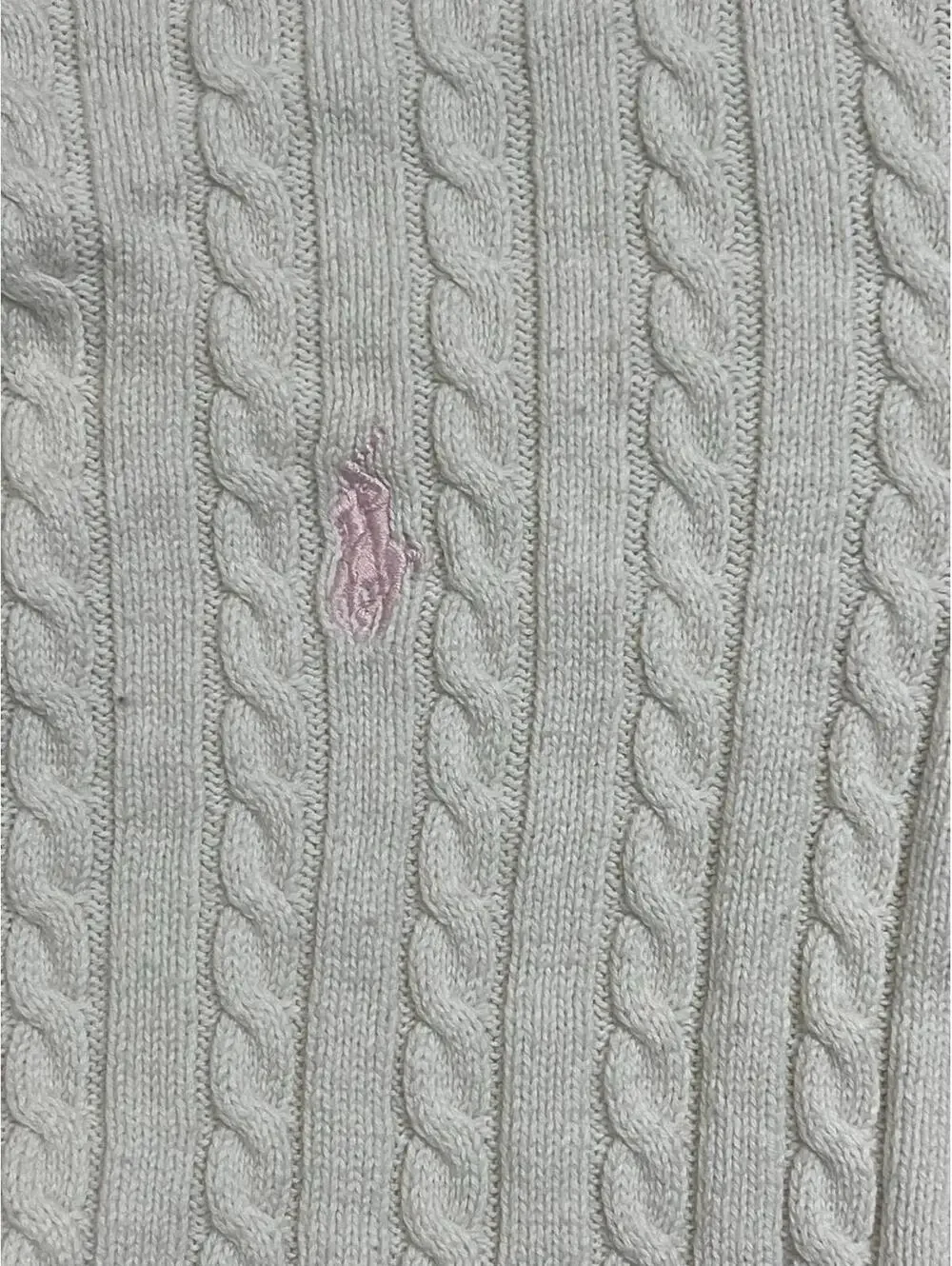 Polo Ralph Lauren Cotton Cable Cardigan Sweater Girl’s Size L12-14)